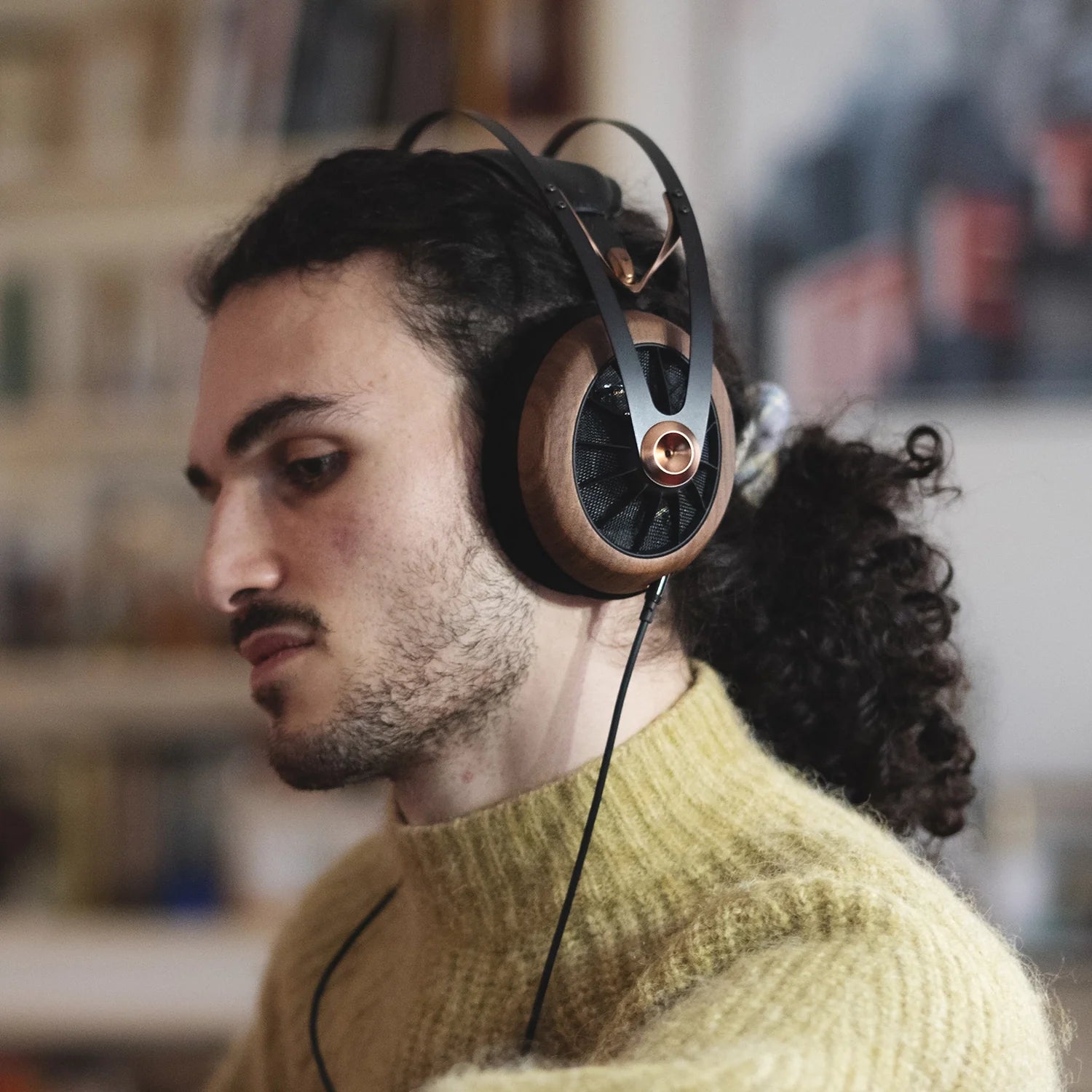 MONO 3.5 MM Meze Audio 109 PRO STANDARD CABLE splitter - High-Quality Audiophile Cable for Enhanced Sound Performance for the Meze Audio 109 PRO